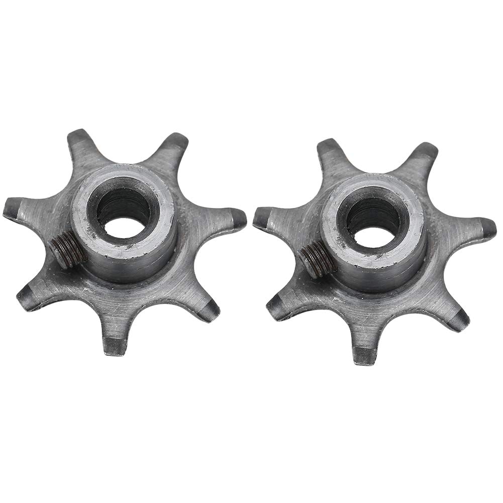 Gavigain Dual Pack Metal Wheel Gears, Sturdy Construction, Easy Installation, for Egg Turning Incubator Machines