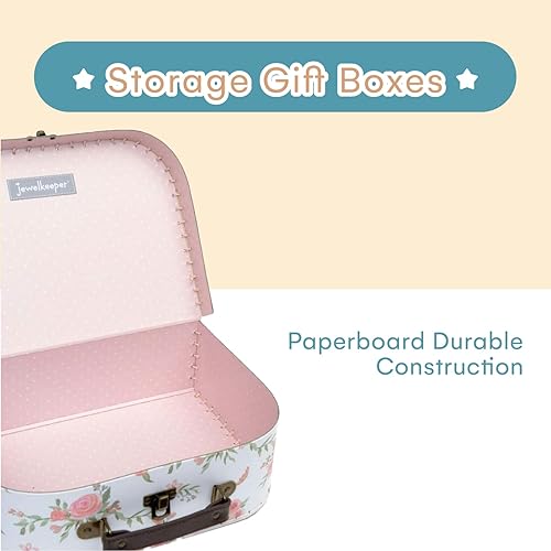 Miniatura 4 de Jewelkeeper - Maletas de cartón (3 unidades)