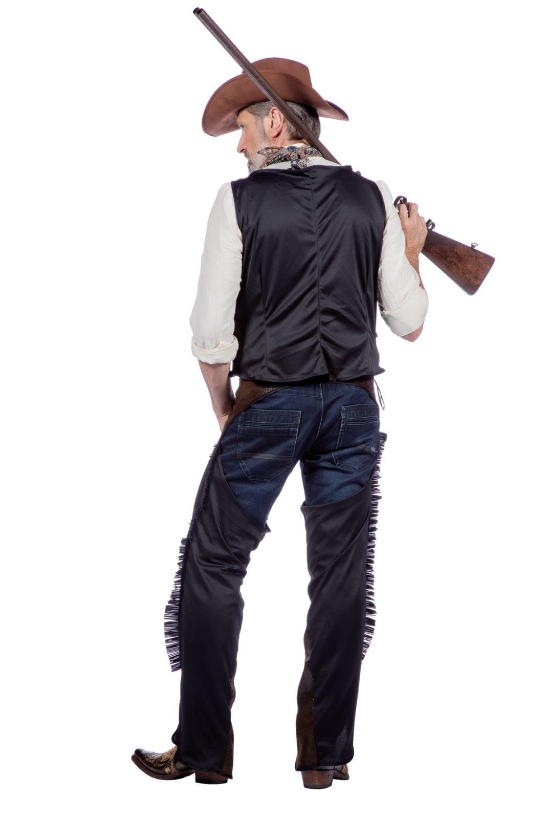 WILBERS & WILBERS Cowboy Kost?m Set Chaps Cowboykost?m Wilder Westen Weste