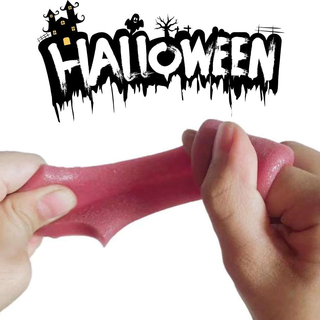 Fausse Langue Réaliste En Silicone – Lot De 2 – Extensible, Pour Farces Et Halloween – Accessoire De Déguisement