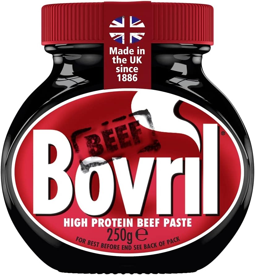 Bovril Beef Paste Yeast Extract high in protein versatile beef & yeast spread 250 g