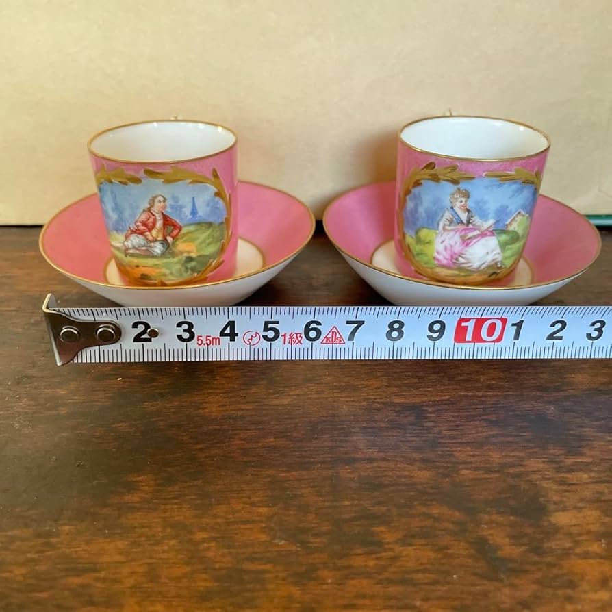 パリ窯　オールドパリス　ポンパドールピンクの愛のプレート 179939727.jpg?cmsp_timestamp=