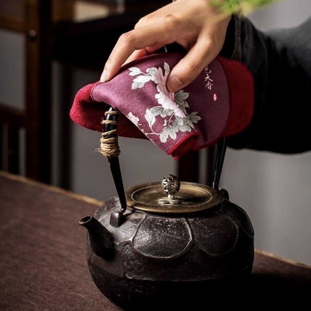 Amazon.co.jp: 牡丹の茶巾ティータオルシノワズリ李朝ルボンボン中国