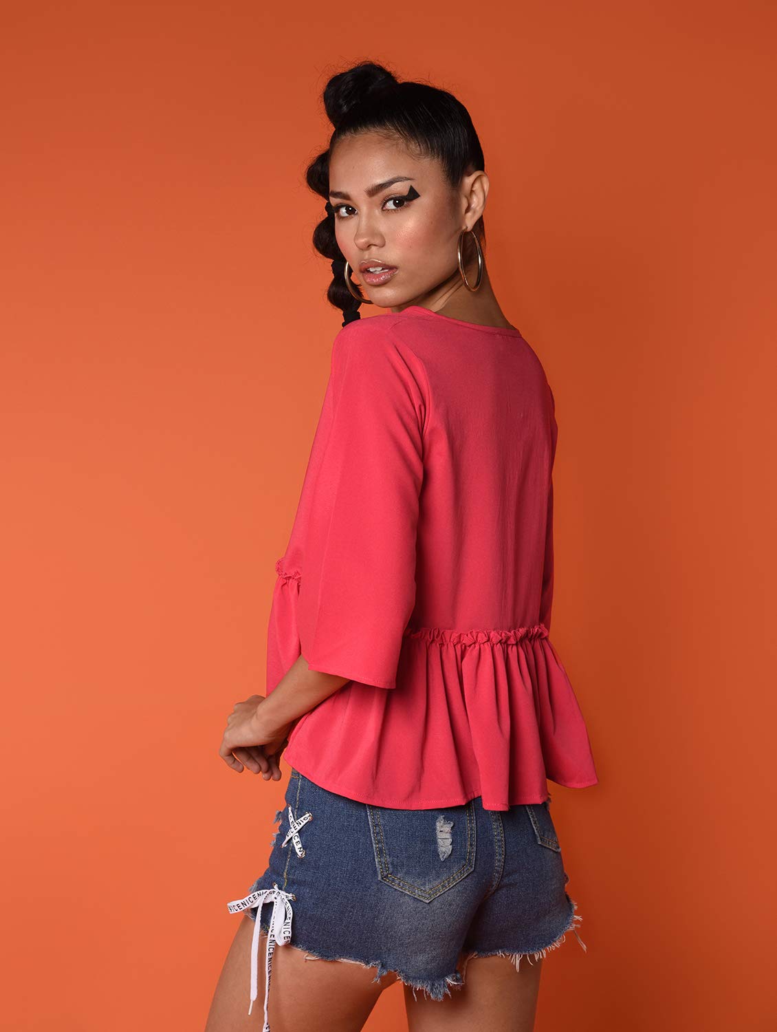 Women Swing Pink Top 2