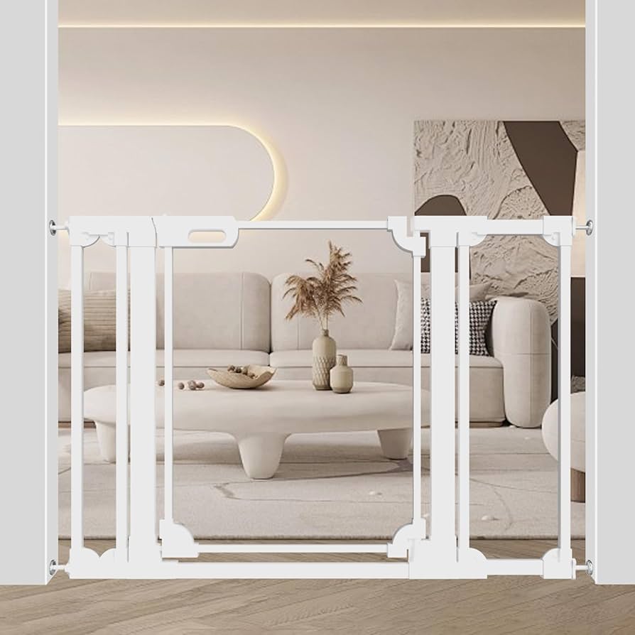 Seogva ベビーゲート ハイタイプ 高さ103cm195-202cmホワイト Seogva ベビーゲート ハイタイプ 高さ103cm 拡張フレーム付き