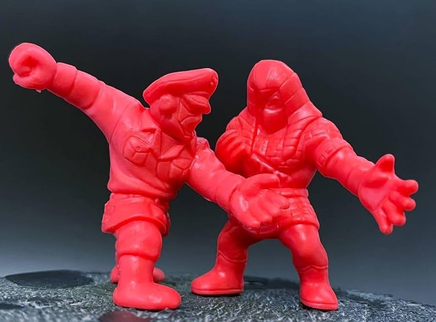 赤キン肉マン　デッキ　ザマシンガンズ テリーマン ブロッケンJr キン肉マン＆テリーマン/ザ・マシンガンズデッキ - ユニオン