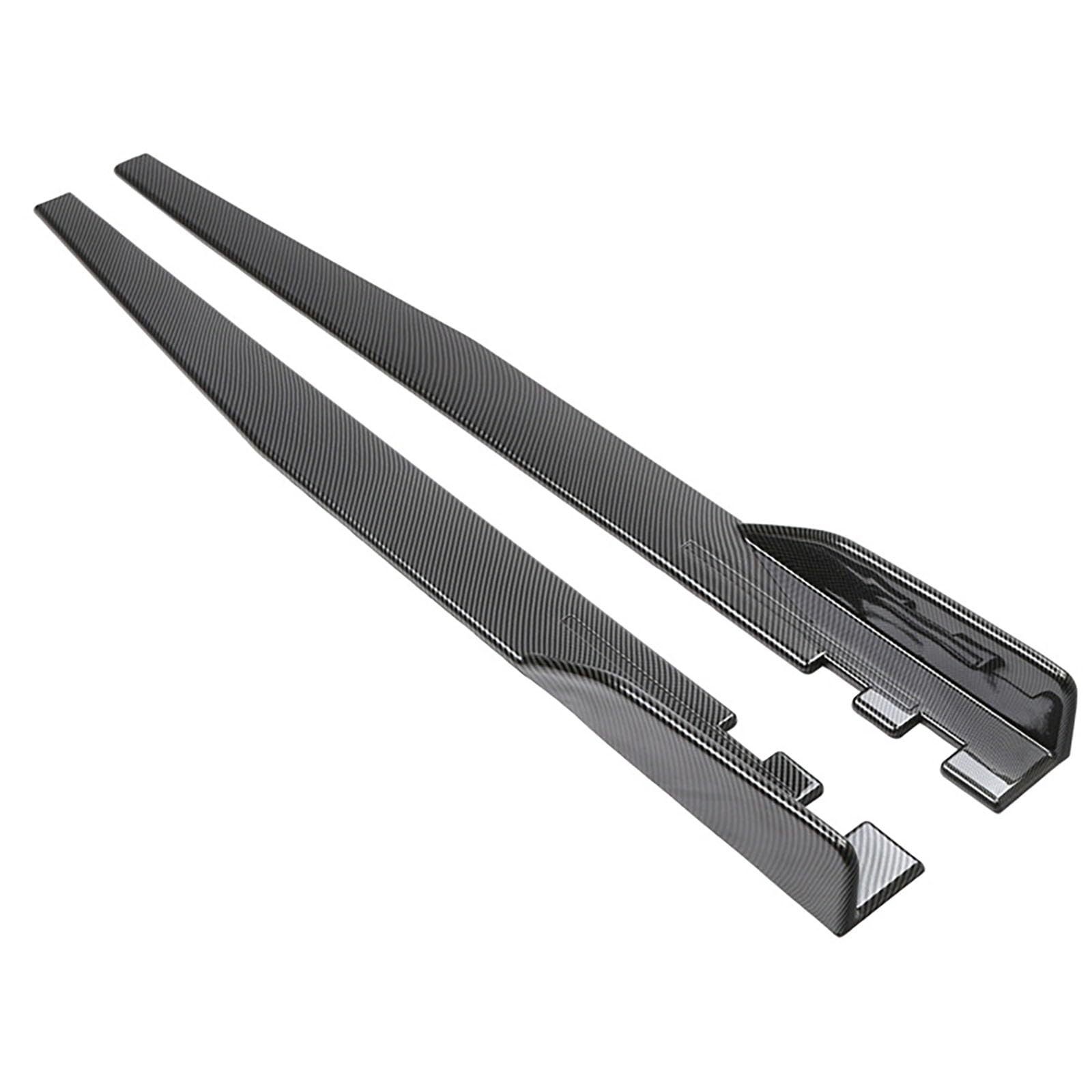 Alettoni Laterali per BMW 4 Series F32 F33 F36 G22 G23 G26, Autoveicoli Gonna Laterale AntiGraffio Accessori Auto,Carbon Fiber Color
