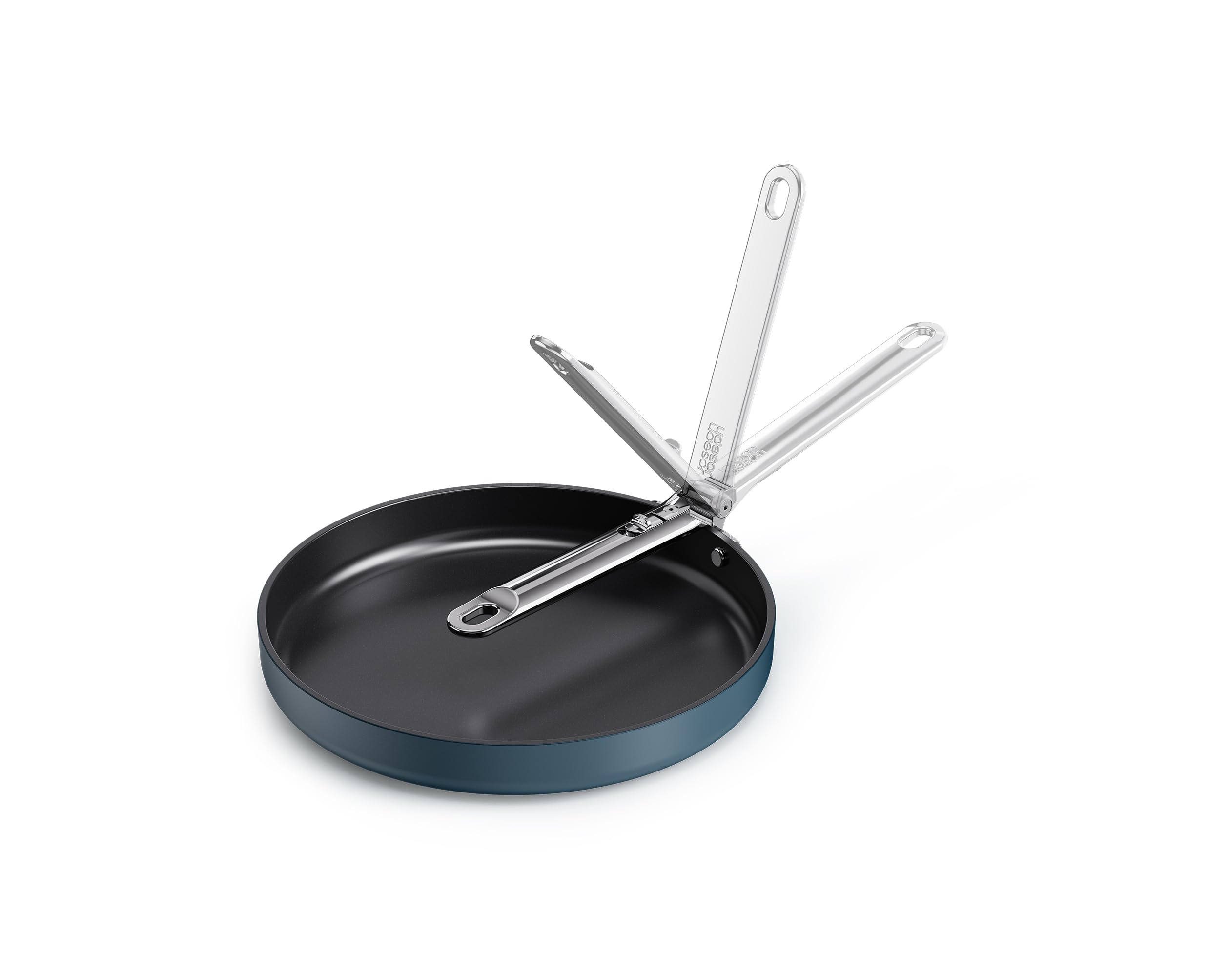 Joseph Joseph Bratpfanne Bratpfanne Poco Space tief 28 cm – mit klappbarem Griff