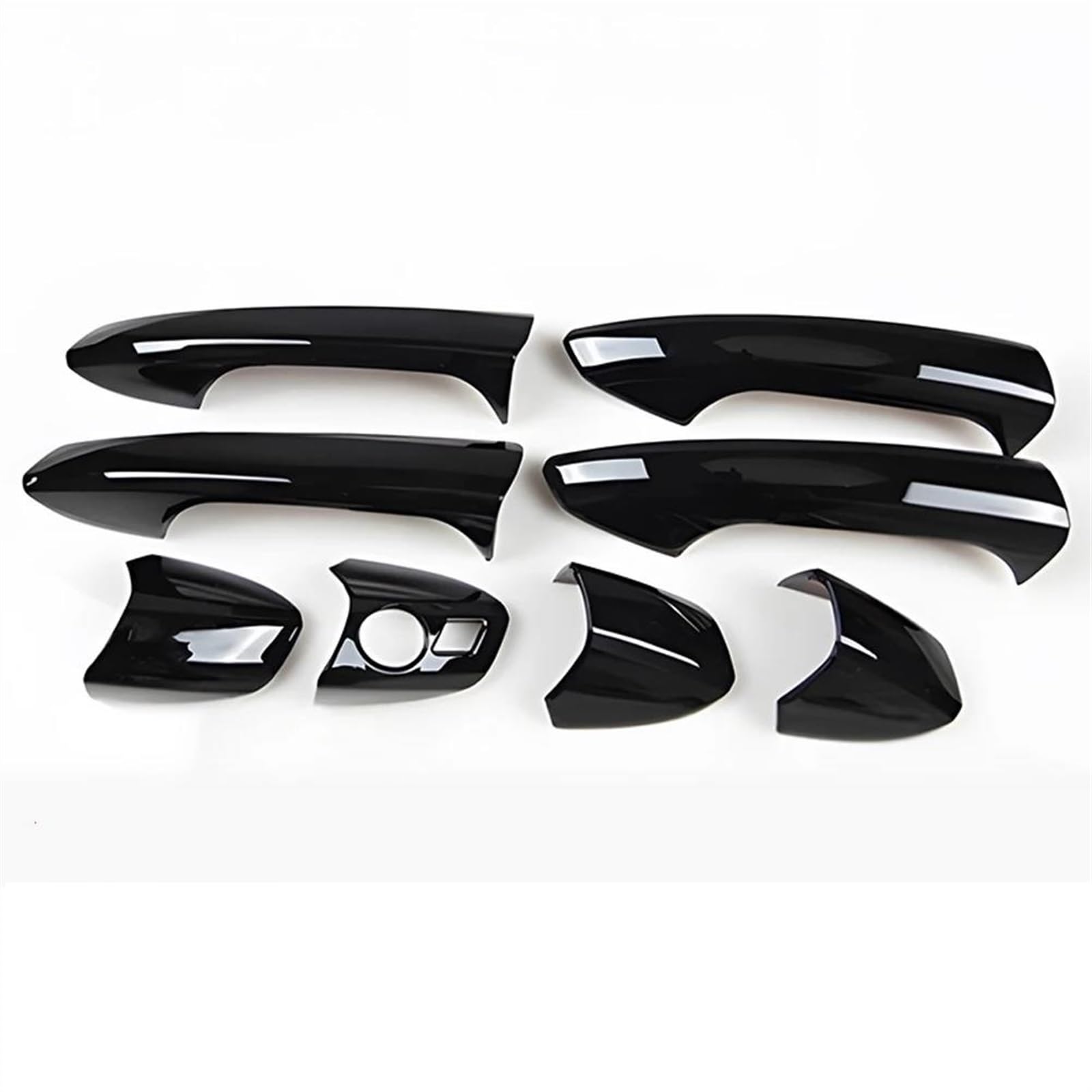 Csspdm L Car Door Handle Exterio Trim Cover Decoration Accessories For Benz A Cla Gla Class W176 C117 For Coupe W117 X156 13-19(L)