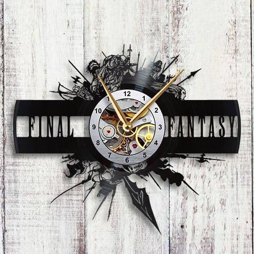 Final Fantasy XIV Vinyl Record Clock Birthday Gift