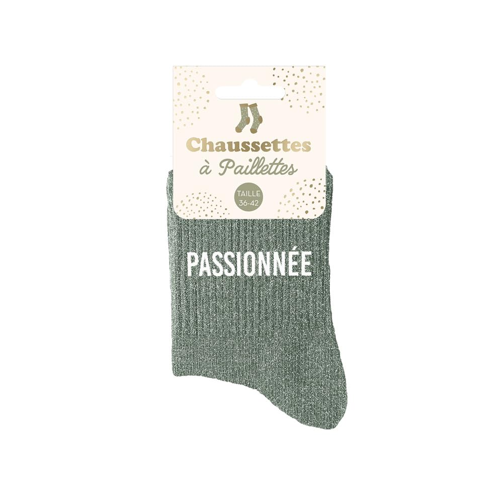 STC Passionate Sequin Socks, Multi-Colour, One Size, multicoloured, One Size