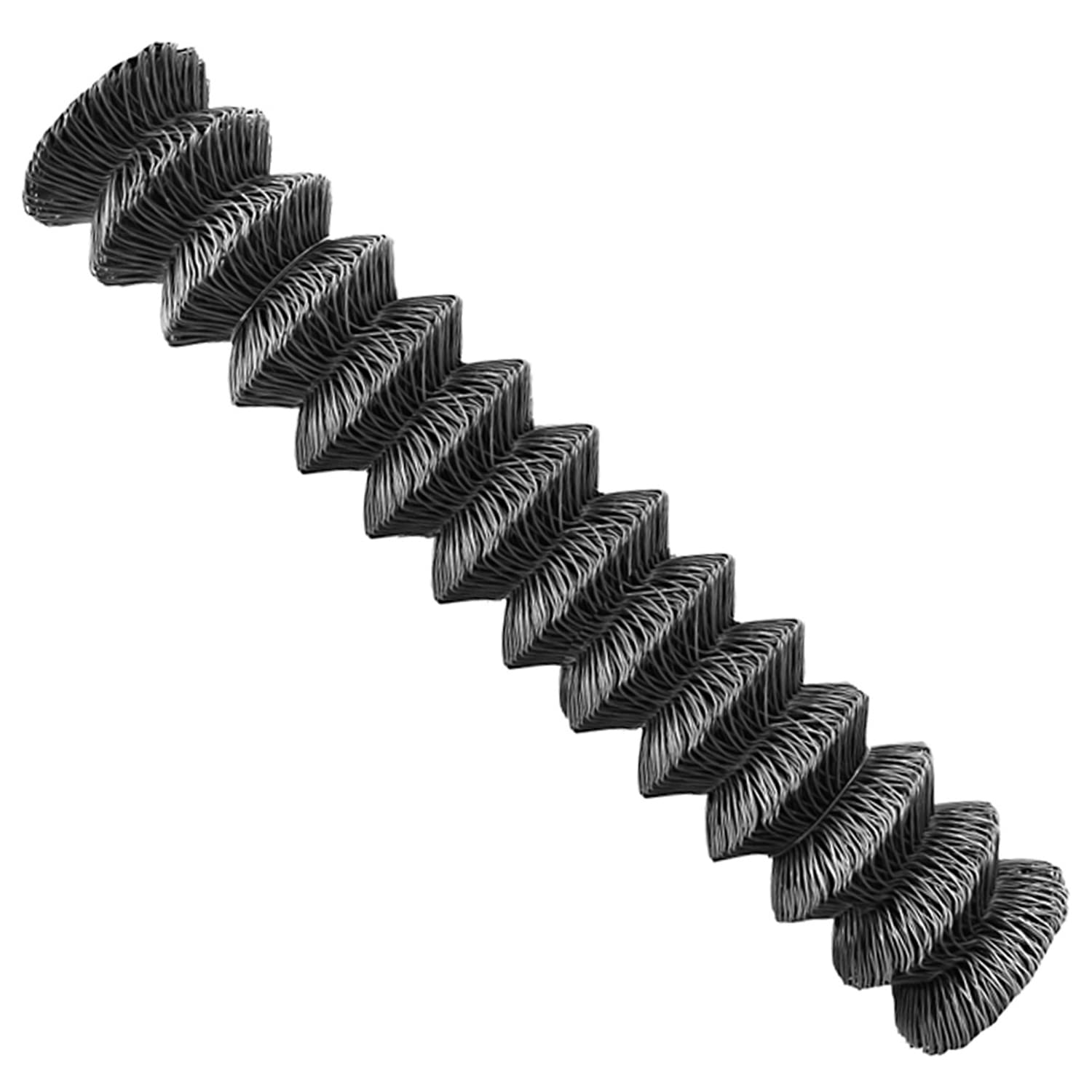 Maschendrahtzaun 80-150 cm Höhe 15/25 m Länge Maschendraht Gartenzaun Zaun Anthrazit, Modell:150 cm hoch / 15 m lang