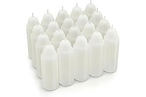 Long-Burning Emergency Candles for Outdoor Adventures, Lighting, and Power Outages