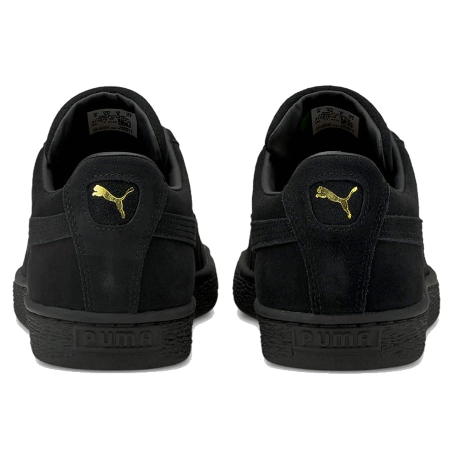 puma suede s black