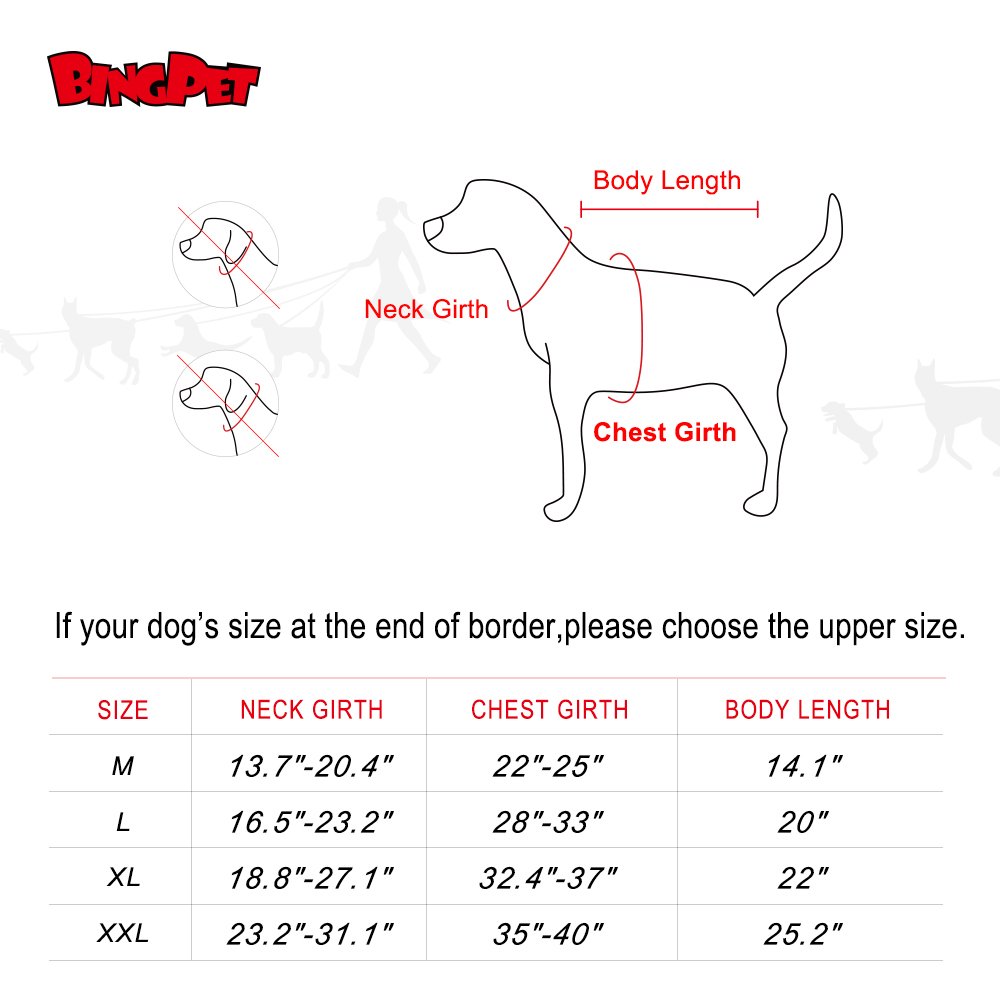 bingpet dog cooling jacket