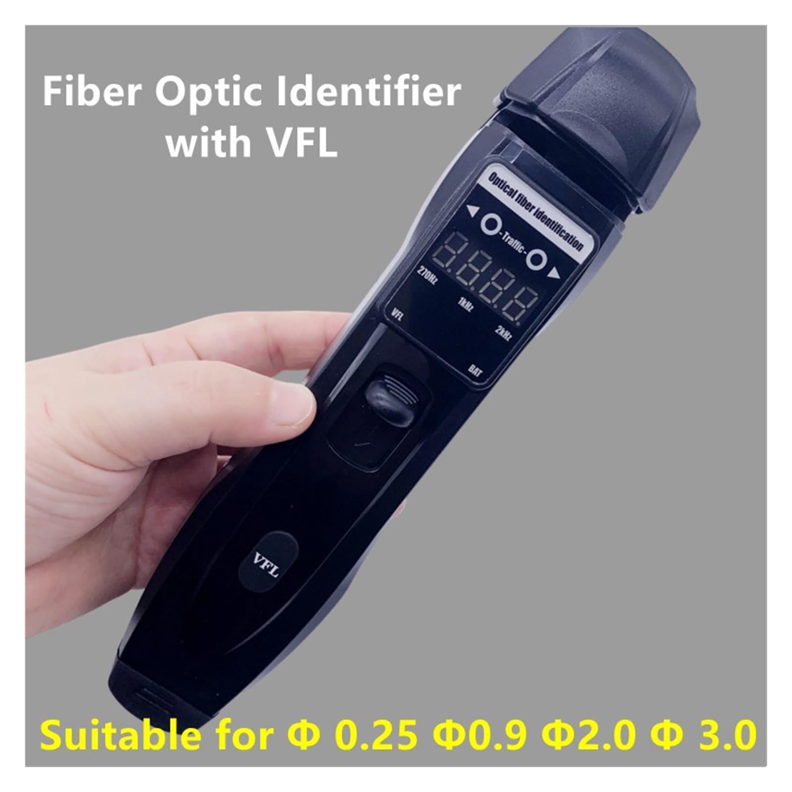 Probador de Fibra óptica Identificador De Fibra Óptica Identificación Nk411 Integrado En Detectores Tráfico VFL 2mw