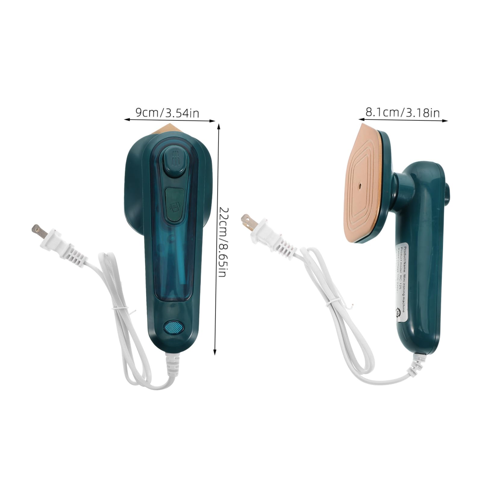 GRIRIW Handheld Iron Mini Hand Held 220v Us Plug Multipurpose