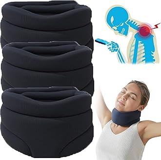 Cervicorrect, Cervicorrect Neck Brace, Cervicorrect Neck Brace by Healthy Lab Co, Neck Brace for Neck Pain and Support, Cervical Neck Brace for Snoring (3PCS,C)