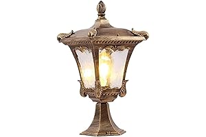 Outdoor Horse Sand Clear Post Light Lantern Head Lamp