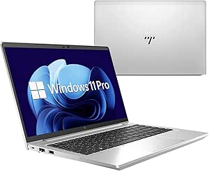 HP EliteBook 645 G9 Ordinateur portable professionnel 14 FHD (1920 x 1080), AMD Ryzen 5 Pro 5675U, 16 Go de RAM, SSD 512 Go, clavier QWERTY, Windows 11 Pro (reconditionné