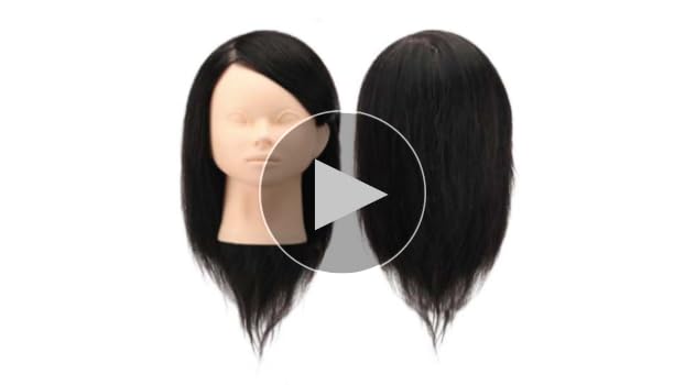 Amazon.co.jp: 練習用カットウィッグ B-08 美容室 サロン用品 ヘア