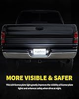 Vista 7 de LED Luces de Matrícula Blancas Brillantes, Conjunto de Lámparas de Reemplazo Compatible con 1994 1995 1996 1997 1998 1999 2000 2001 Dodge RAM 1500
