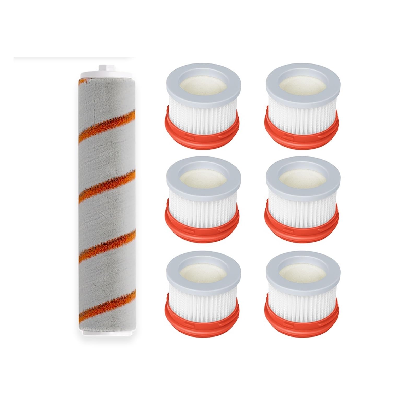 Kicici Set I Compatible With Xiaomi Dreame V11 V10 V9 V9b V9d V9p V16 V8 Soft Brush Roller Hepa Filter Replacement Accessories Kit(Set I)