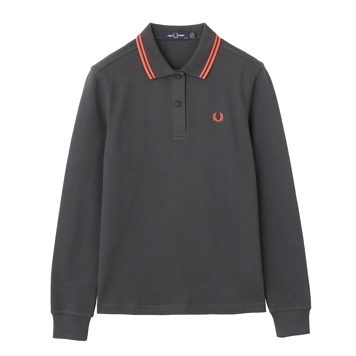 Amazon.co.jp: Fred Perry G3636 Long Sleeve Polo Shirt, 8 Sizes