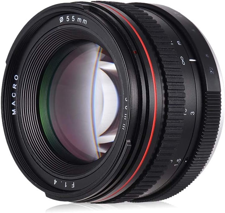 50mm f/1.4 USM Large Aperture Standard Anthropomorphic Focus Lens Camera Lens Low Dispersion for Nikon D7000 D7100 D200 D300 D700 D750 D810 D800 D3200 D3300 D5200 D40 D90 D5500 DSLR Cameras
