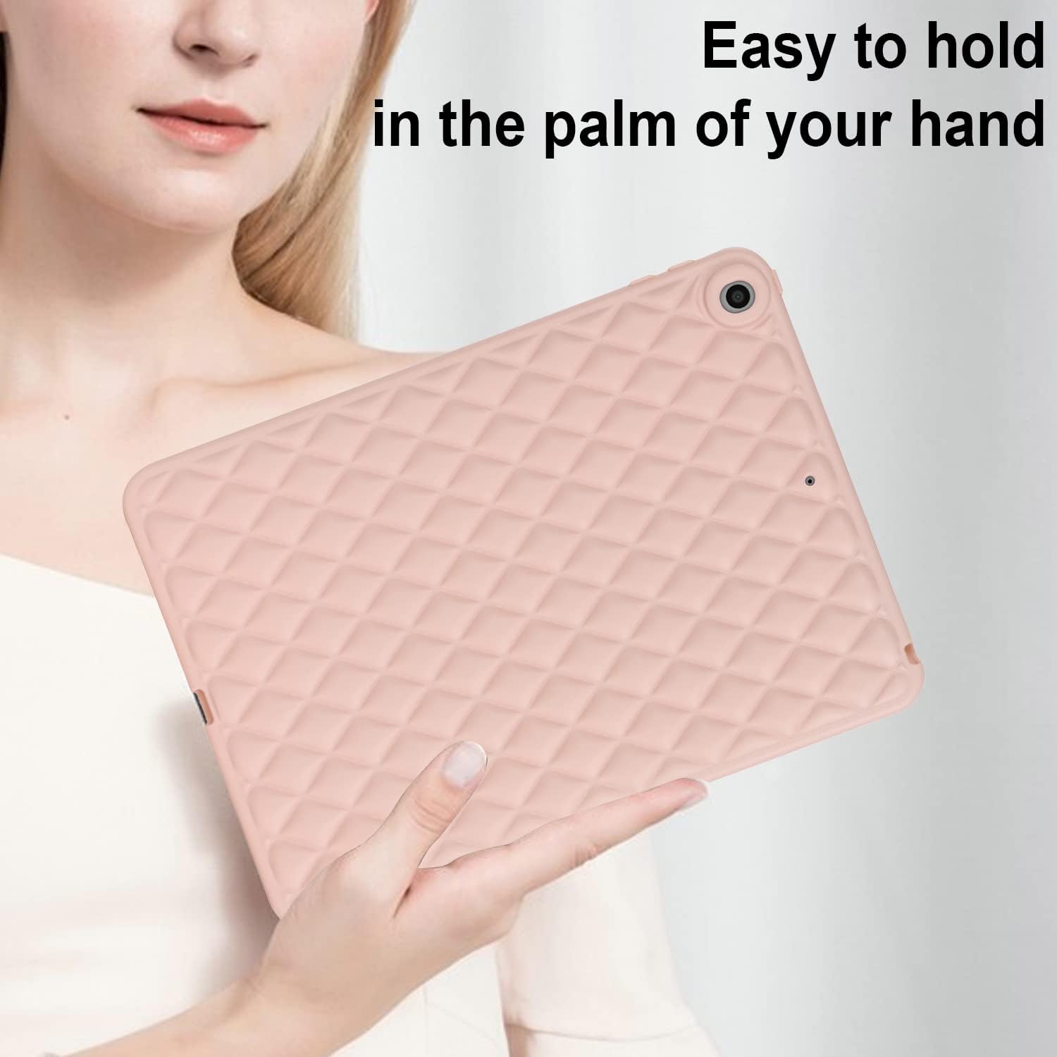 AKABEILA Compatible with Samsung Galaxy Tab A9 Plus 2023 X210/X215 LTE/X216 5G 11 inch Tablet Case, Soft Lightweight Protective Cover with TPU Slim Soft Back for Woman Pink