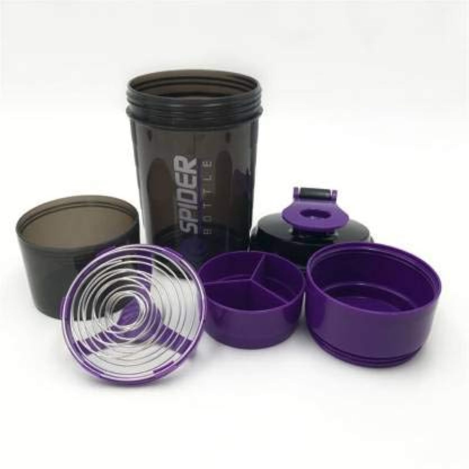 DOVEAZ® Protein Shaker Bottle | Spider Shaker Bottle | Cyclone Shaker | Gym Shaker Bottle | Gym Shaker | Gym Bottle | Shaker Bottles for Protein Shake | Shaker 500ml (Normal Purple) (B08627KDPM) Amazon Price History, Amazon Price Tracker