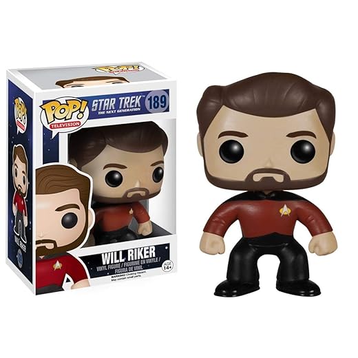 Sale Funko Pop Tv: Star Trek The Next Generation - Will Riker Action Figure