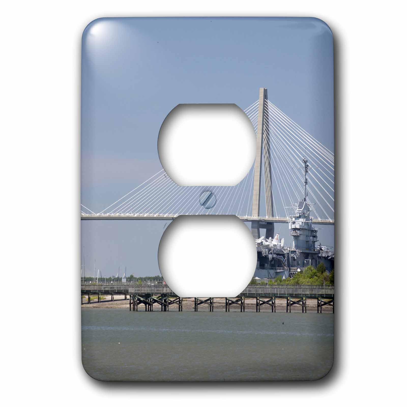 Double prise décorative Ravenel Bridge pour salon et bureau