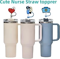 Vista 3 de Cubiertas de pajitas para Stanley Cup, tapón reutilizable para beber, protector a prueba de salpicaduras, tapa protectora para accesorios de Stanley