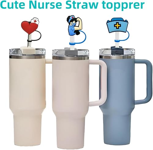 Miniatura 3 de Tapas de paja para Stanley Cup, tapón reutilizable para beber, protector a prueba de salpicaduras, tapa para accesorios de copa Stanley