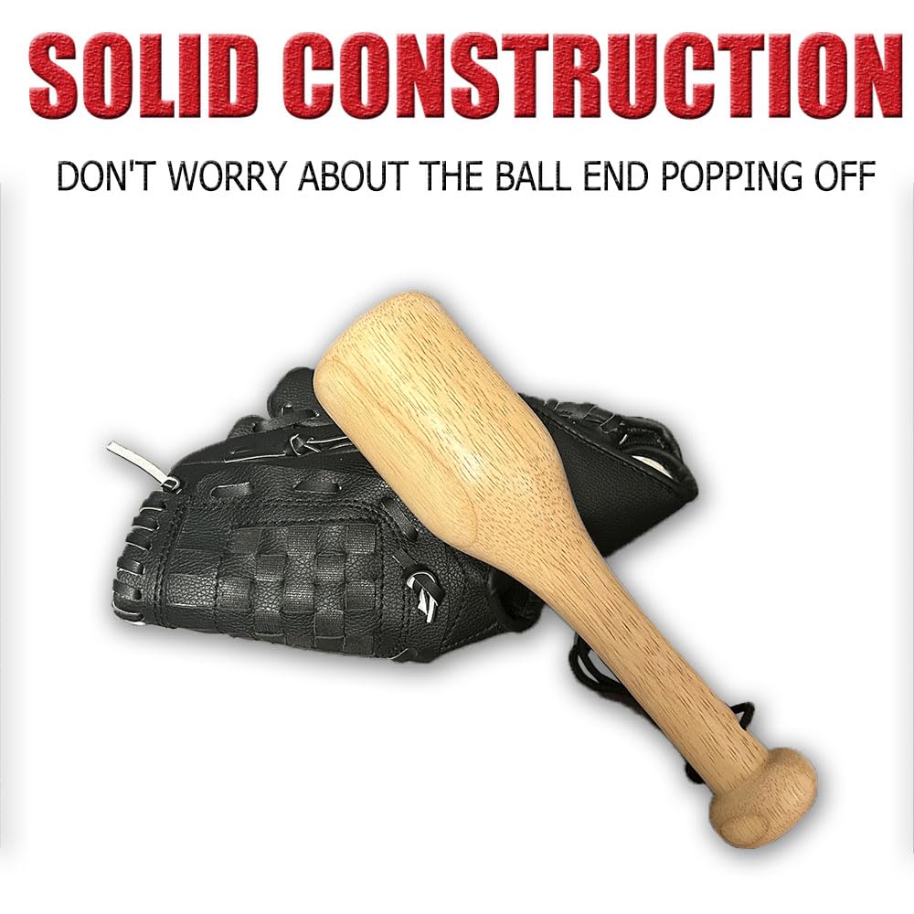 Aooboob Baseball Glove Mallet,One Piece Solid Construction Softball Hammer for Glove Break-in and Shaping