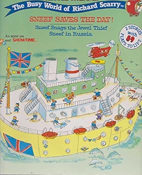 Hardcover Sneef Saves the Day! by Richard Scarry Book