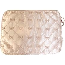 Y2K Embroidery Bow Ipad Sleeve Puffy Notebook Bag 11-15 Inch Tablet Bag Cutecore Protective Laptop Case for Women
