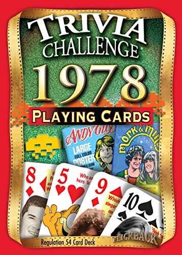 Flickback 1978 Trivia Playing Cards miniatura 2
