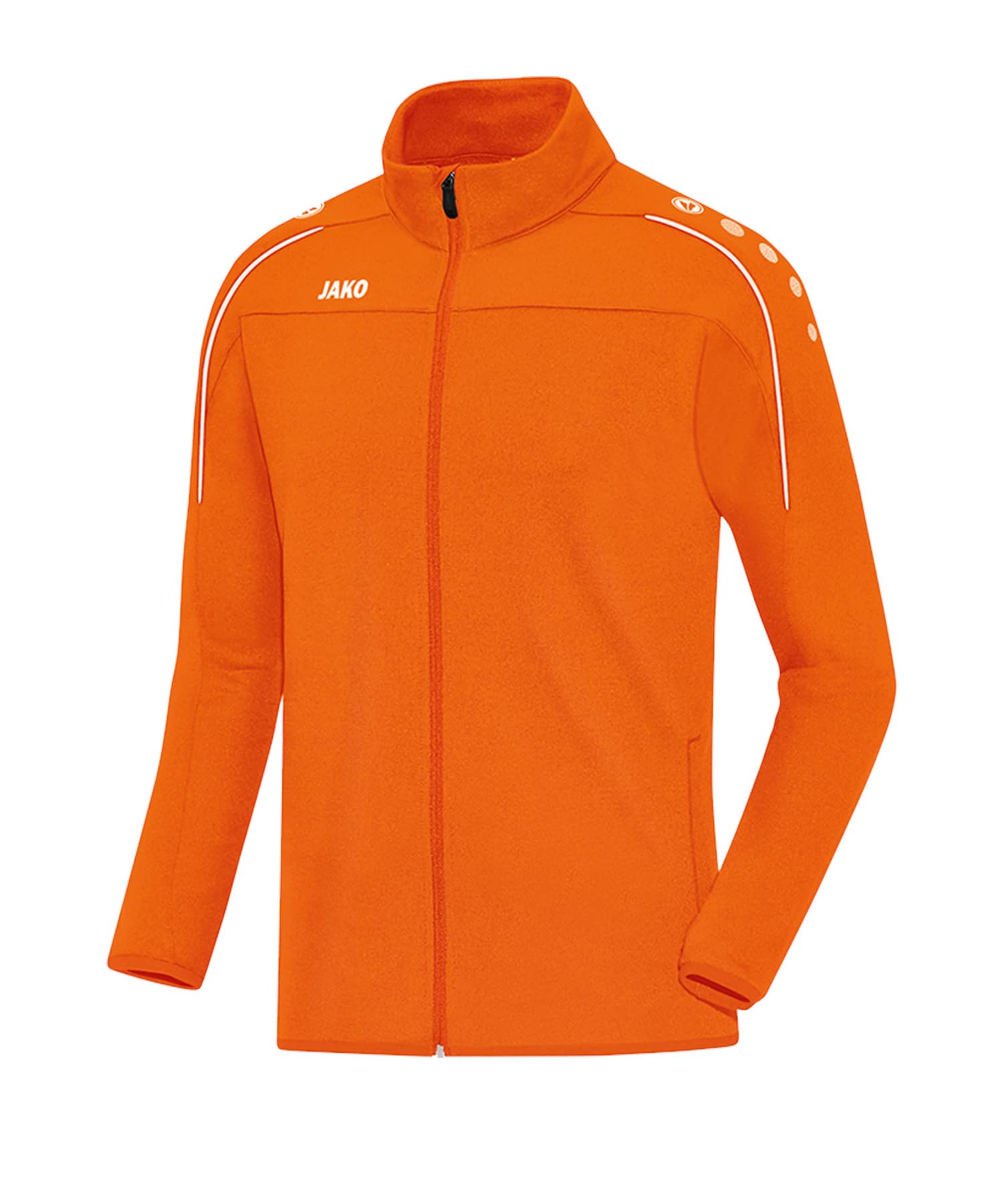 JAKO Classico Women's Casual Jacket, Womens, 9850, neon orange, 44 (EU)