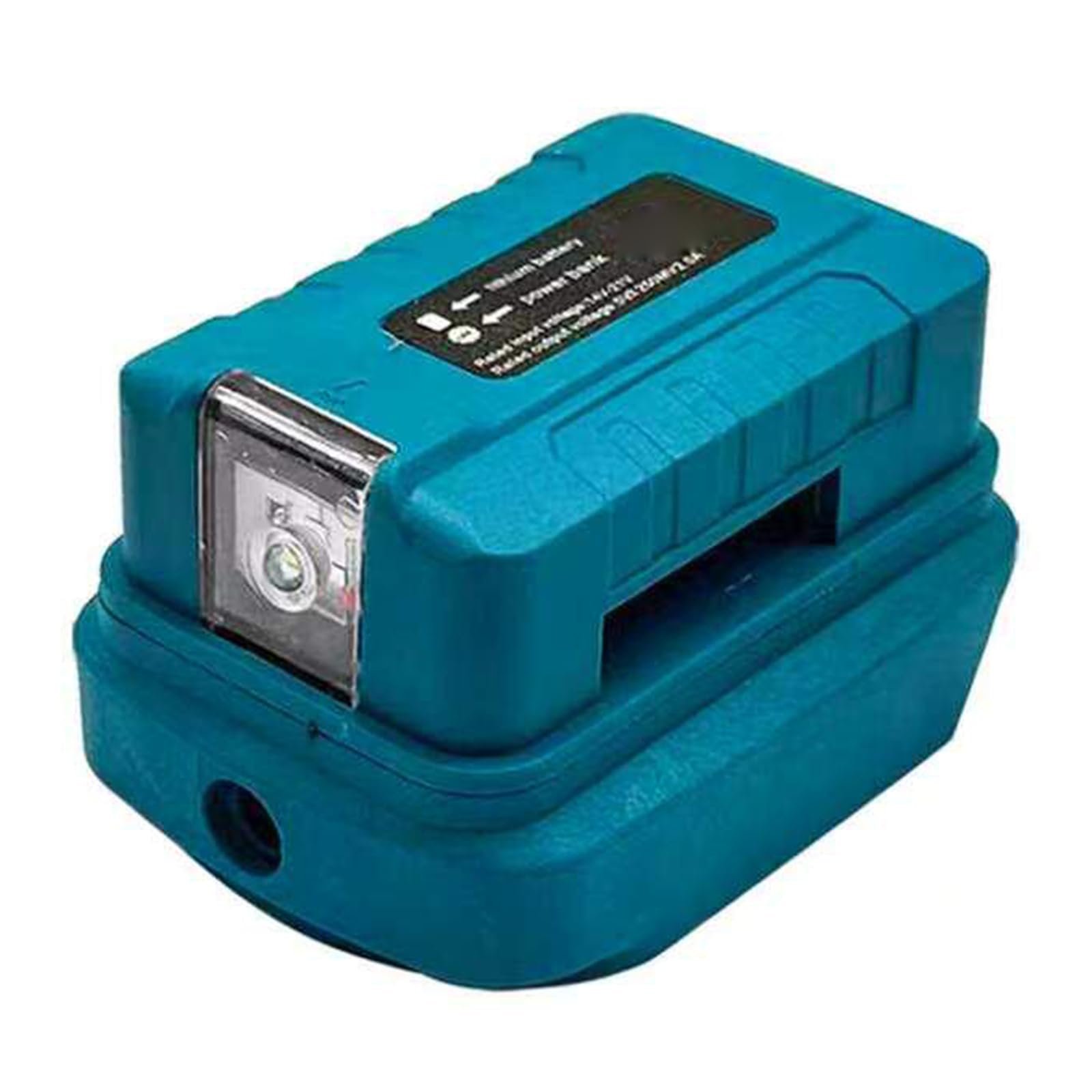 Tsophreniq Light Led Battery Adapter Converter For 14.4V / 18V Easy Upgrades Weight Construction Converter For Power Tool
