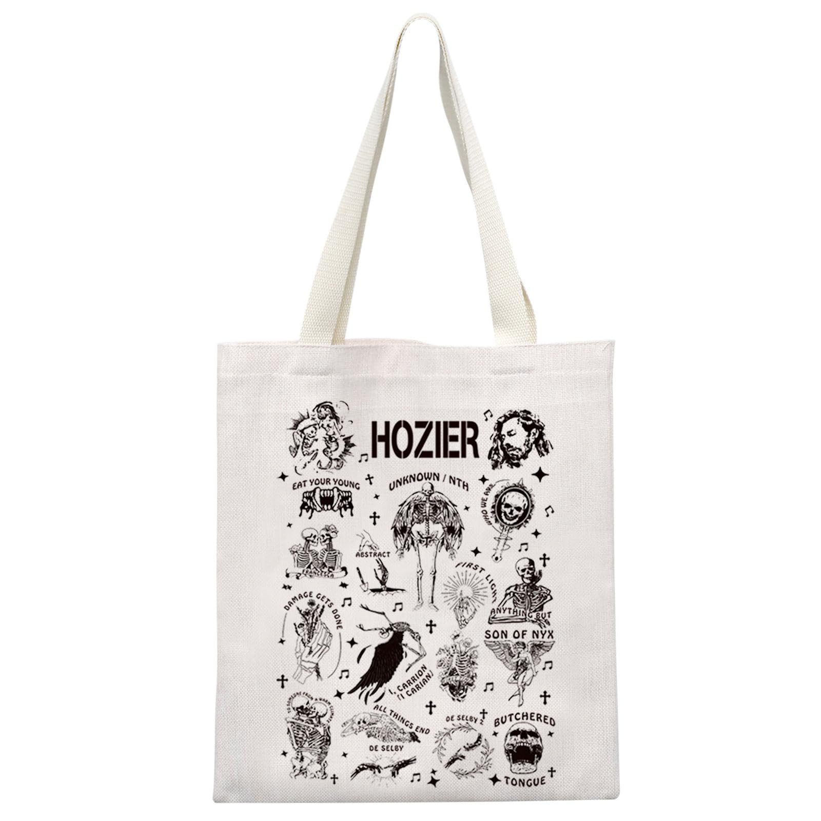 Zuo Bao Singer Inspired Tote Bag Album Songs Merchandise Rock Music Gift for Fans (HOZ)
