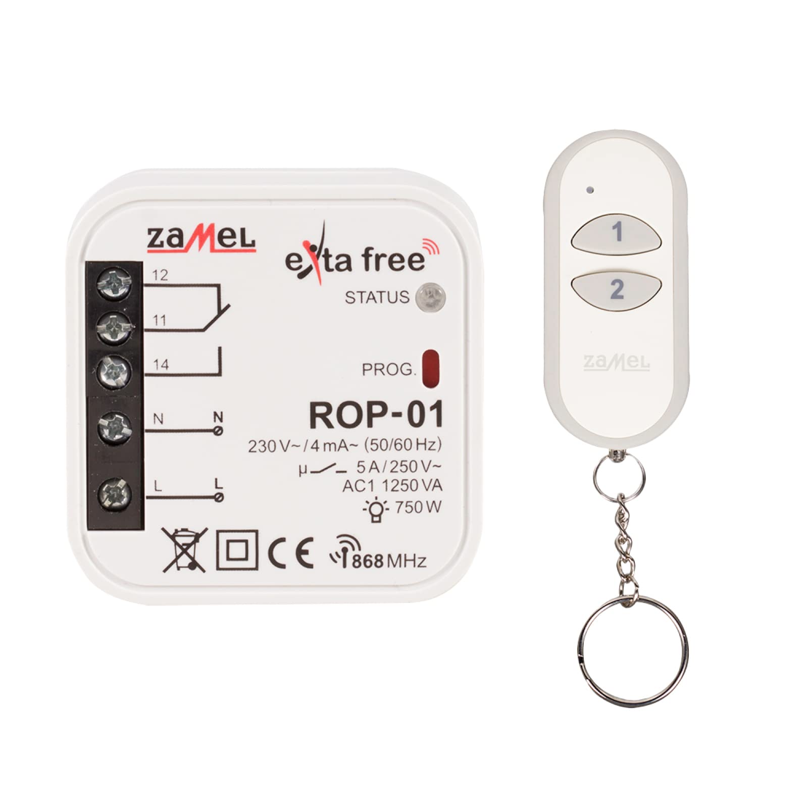 EXTA FREE RZB-05 Kit de Commande sans Fil Universel