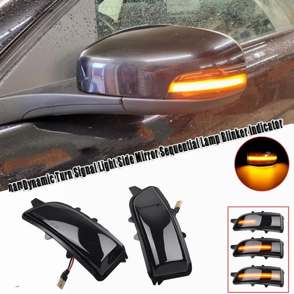 Indicatore Direzione Laterale Per Volvo Per C30 Per C70 Per S40 Per V40 Per V50 Per V70 Per S60 Lampeggiatore Dinamico Indicatori Direzione Specchietto Lampeggianti
