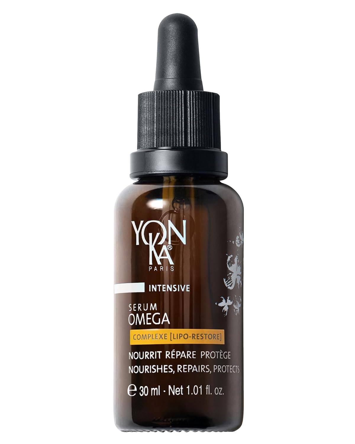 YONKA PARIS Serum Omega | Oil in Serum for Dry Sensitive Skin | Omegas 3 6 9 Lipo Restore Complex | Nourishes and Soothes Reactive Skin | Vegan Dermatologist Tested | Made in France