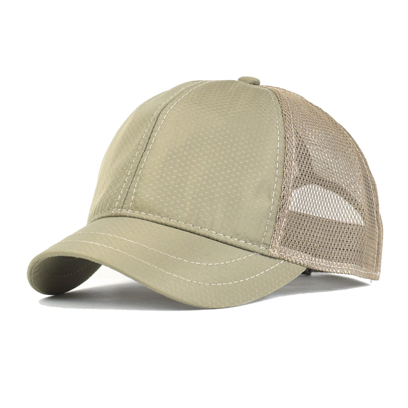 Cappello da Uomo Estivo Sottile e Traspirante Berretto da Baseball Berretto da Esterno con Visiera a Tesa Corta