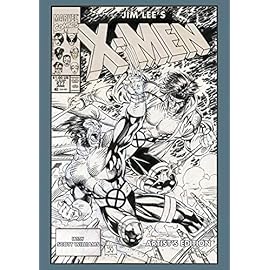 アメコミ　MARVEL MASTERS THE ART OF JIM LEE Jim Lee Returns to Marvel With All-New DC/Marvel Crossover Art