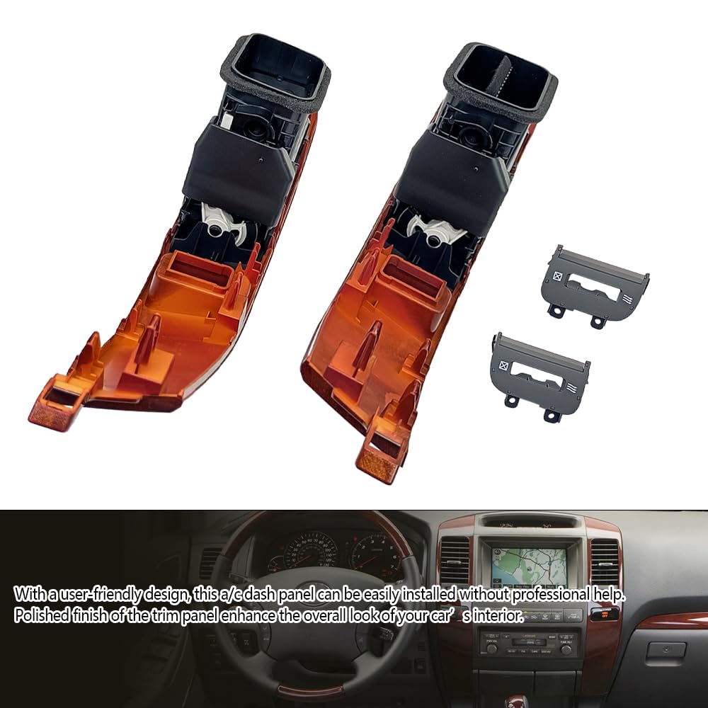 Amazon.com: Air Vent Trim wit Insert Frame Fit for Toyota Prado