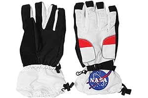 Jr Astronaut Space Gloves Costume Accessory Child Size Large