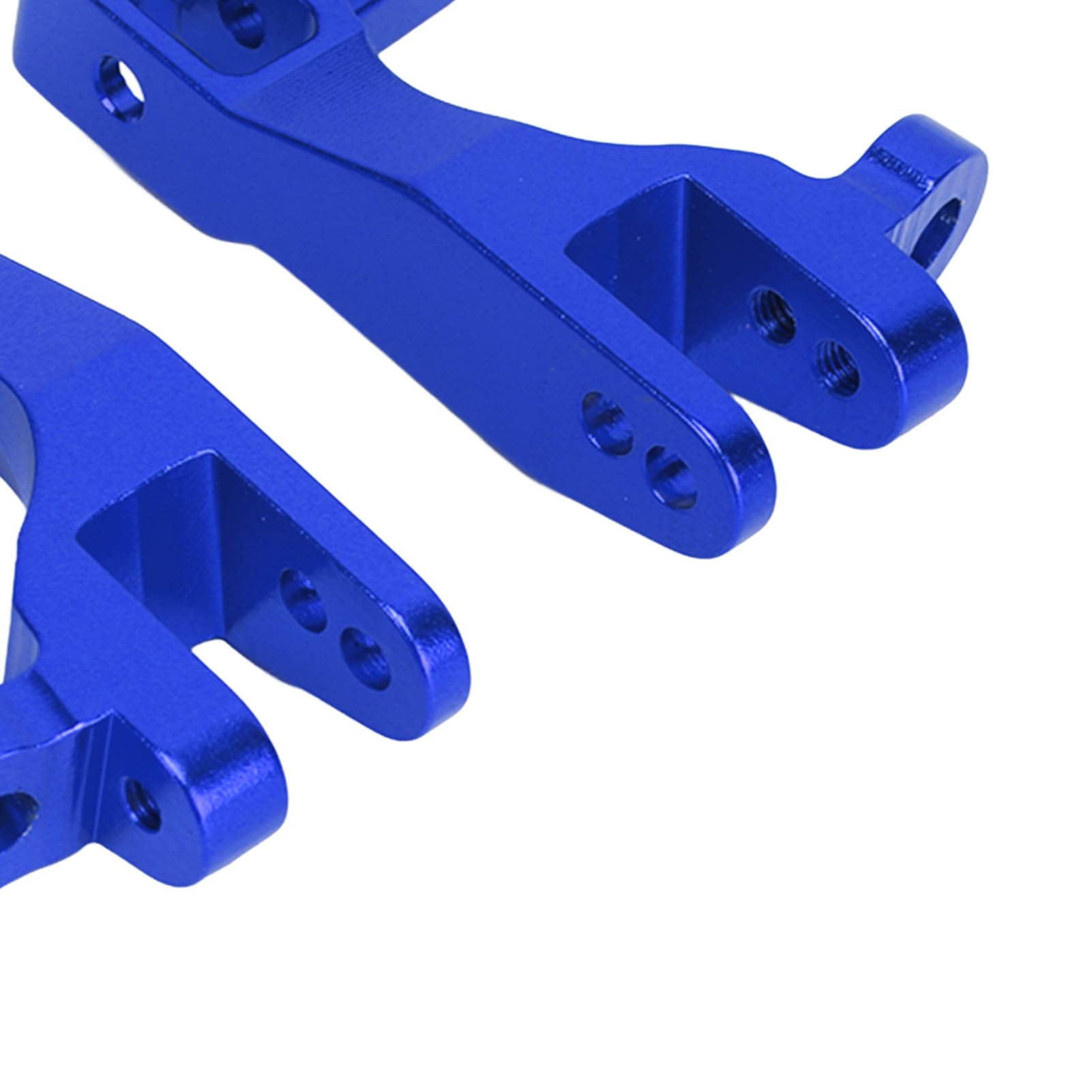 Zestaw bloków C kierownicy MAPHRWZ RC do sań Traxxas, dolna grawitacja ze stopu aluminium, zwiększona stabilność podczas wspinania, odporność na korozję, bezpośrednie części (Niebieski)